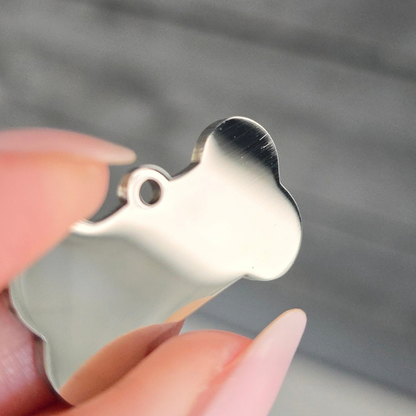 BASIC Hundben - Silver (Outlet)