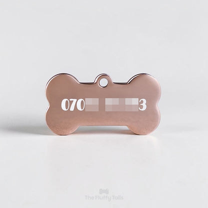 BASIC Hundben - Roséguld