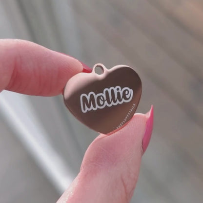 BASIC Hjärta - Roséguld